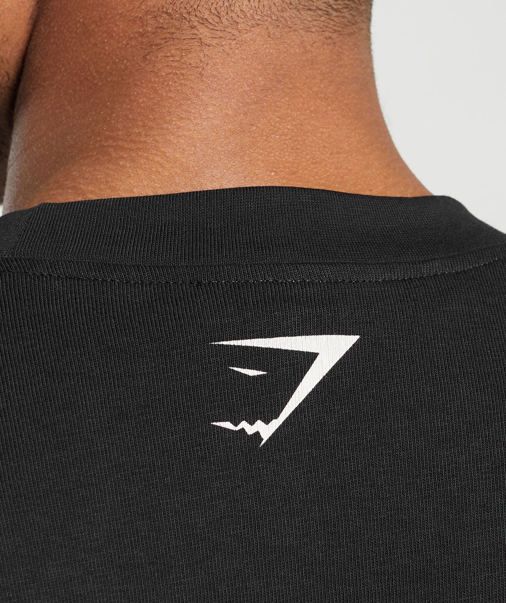 Collegiate T-Shirt Gymshark , Black - Gallery 2