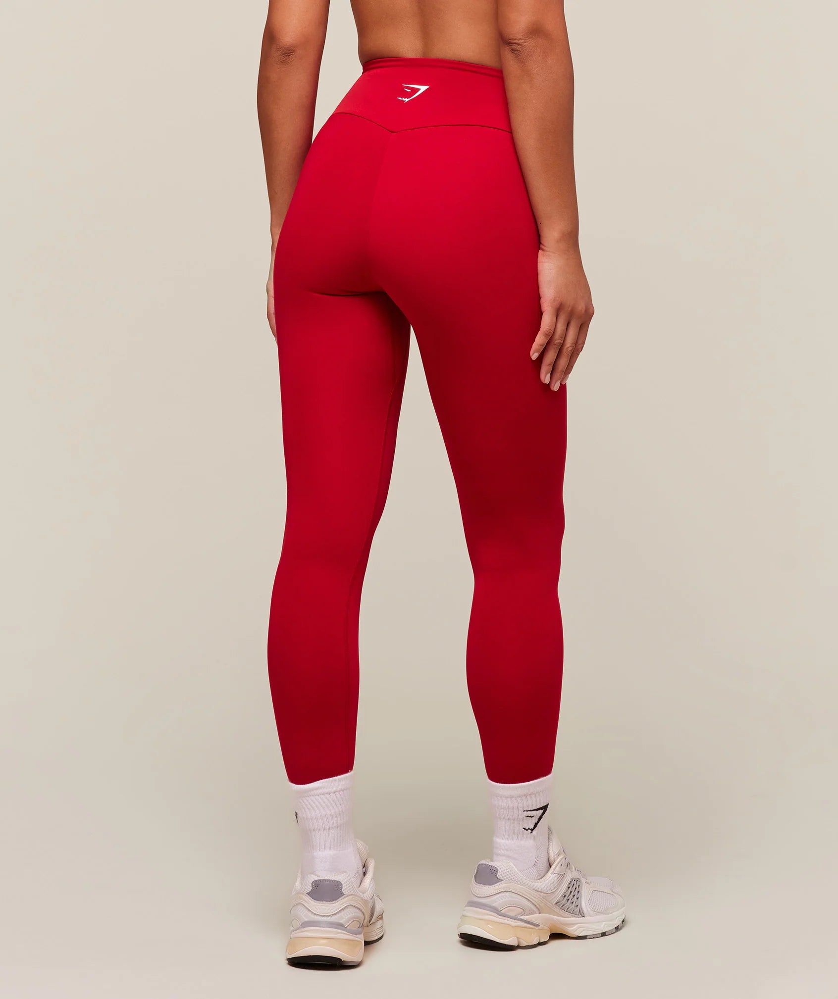 Gymshark Training Leggins - Red - Gallery 2
