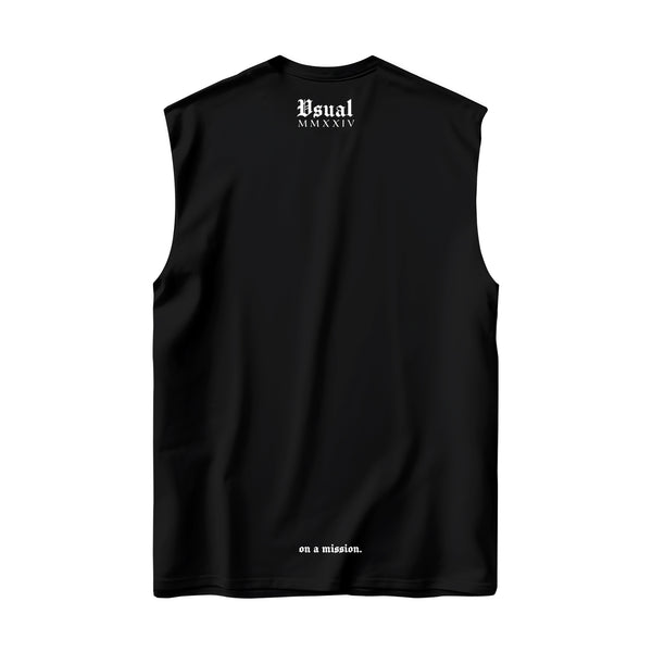 001 TANK 5X5 BLACK/BLACK - Secondary