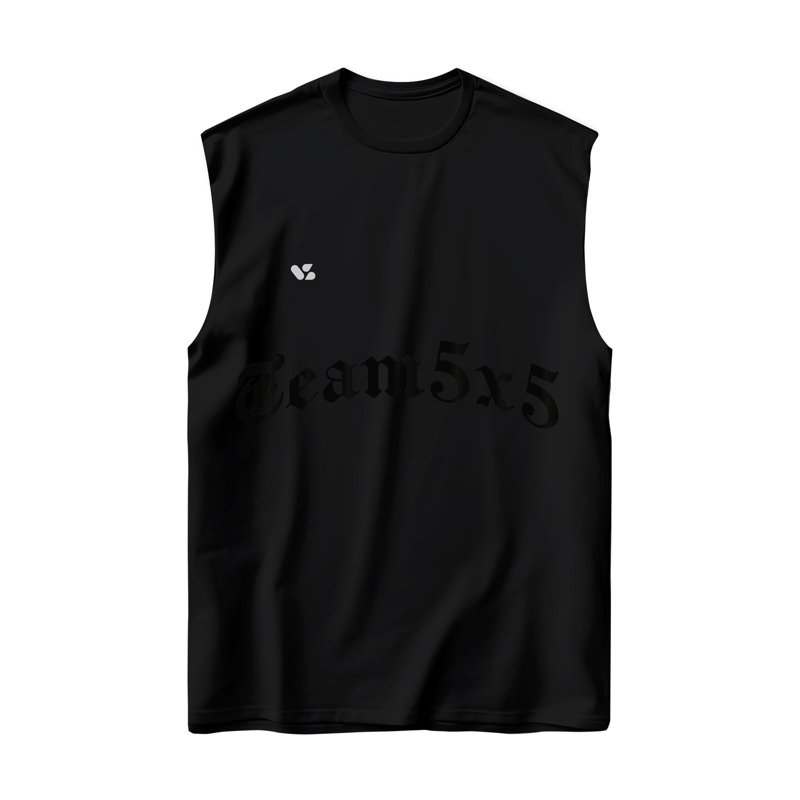 001 TANK 5X5 BLACK/BLACK - Image 1