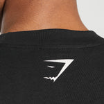 Collegiate T-Shirt Gymshark , Black - Thumbnail 2