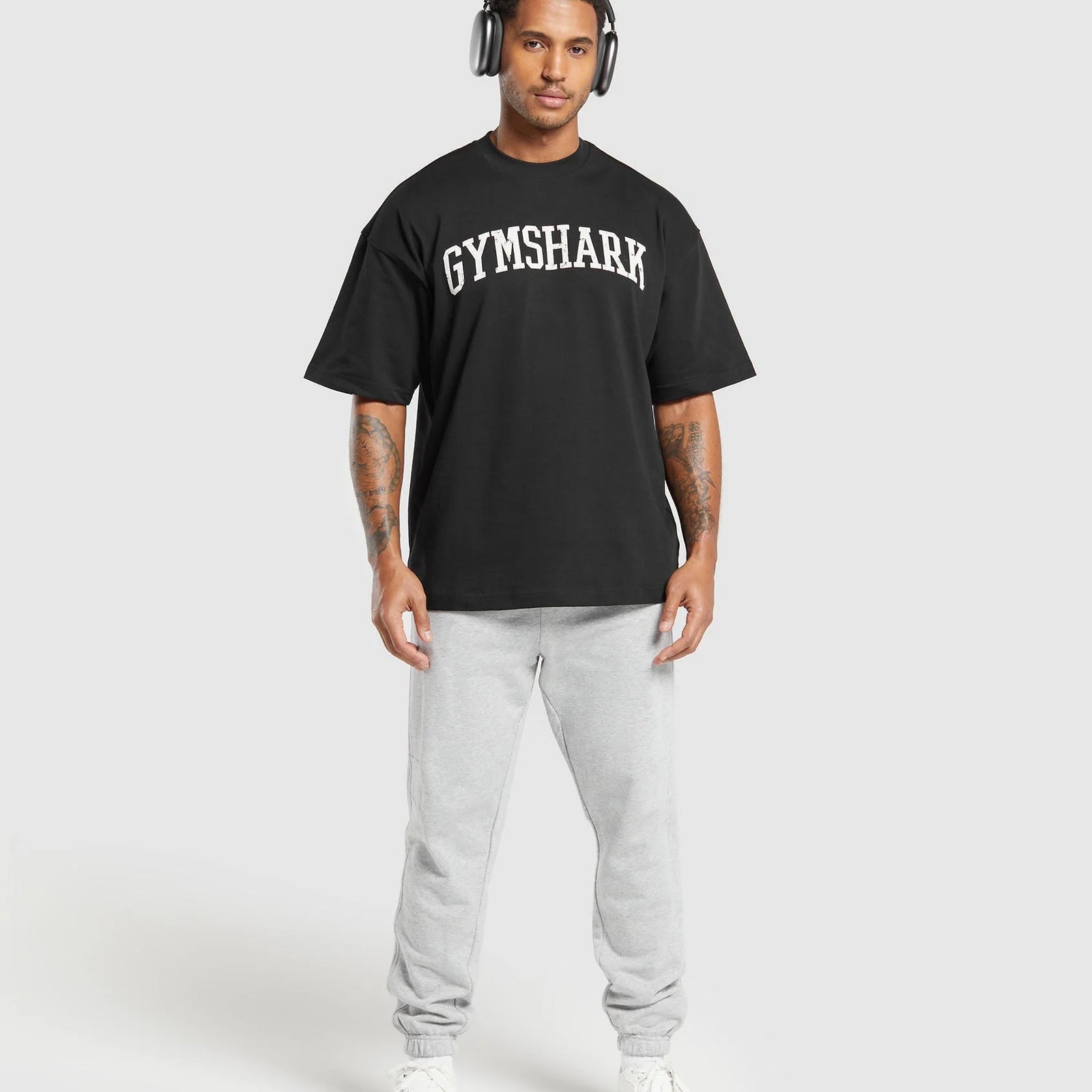 Collegiate T-Shirt Gymshark , Black - Image 3