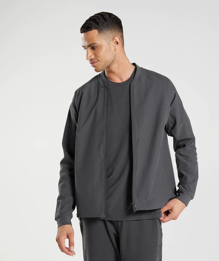 STUDIO JACKET onyx grey - Gallery 1