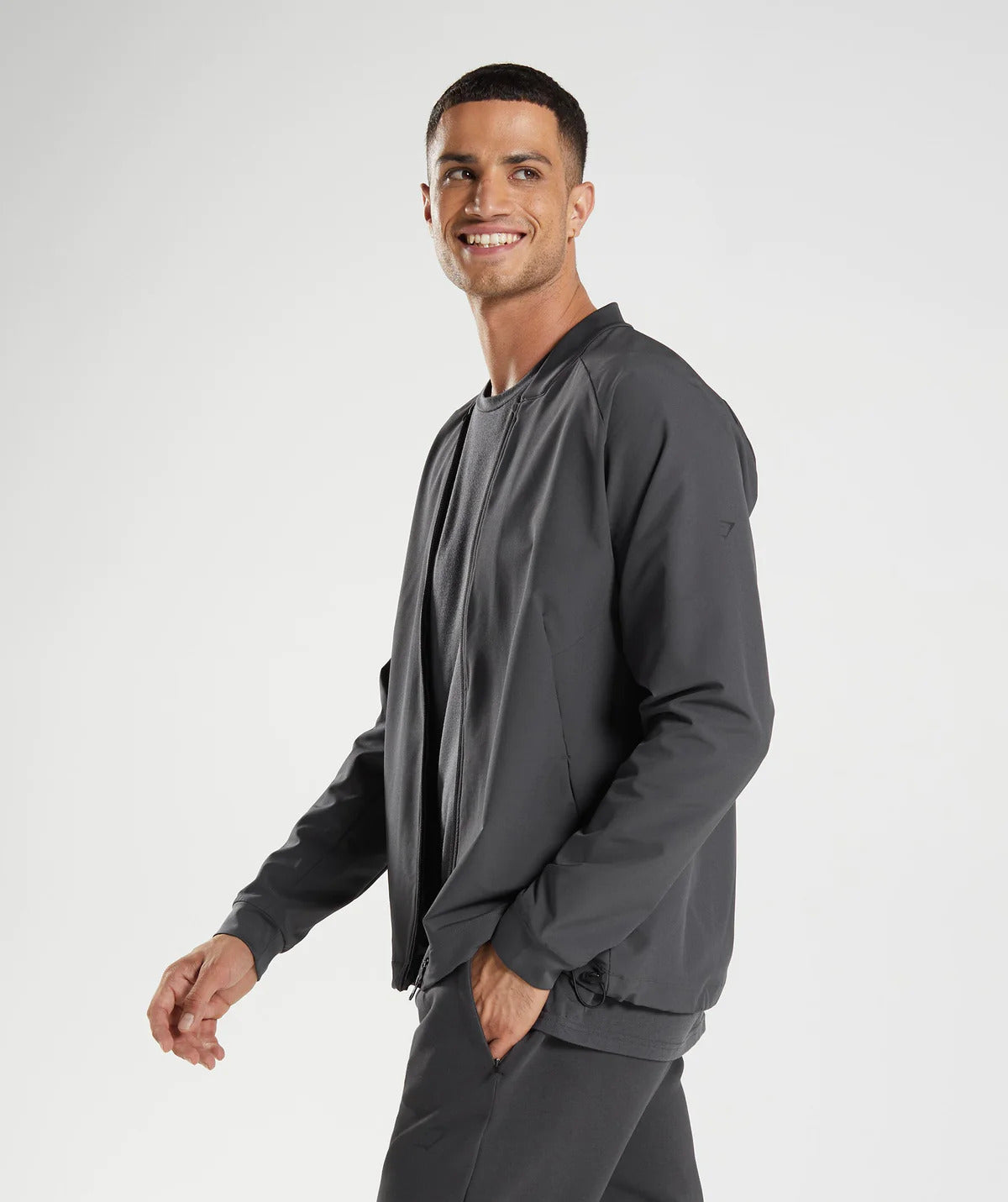 STUDIO JACKET onyx grey - Gallery 2