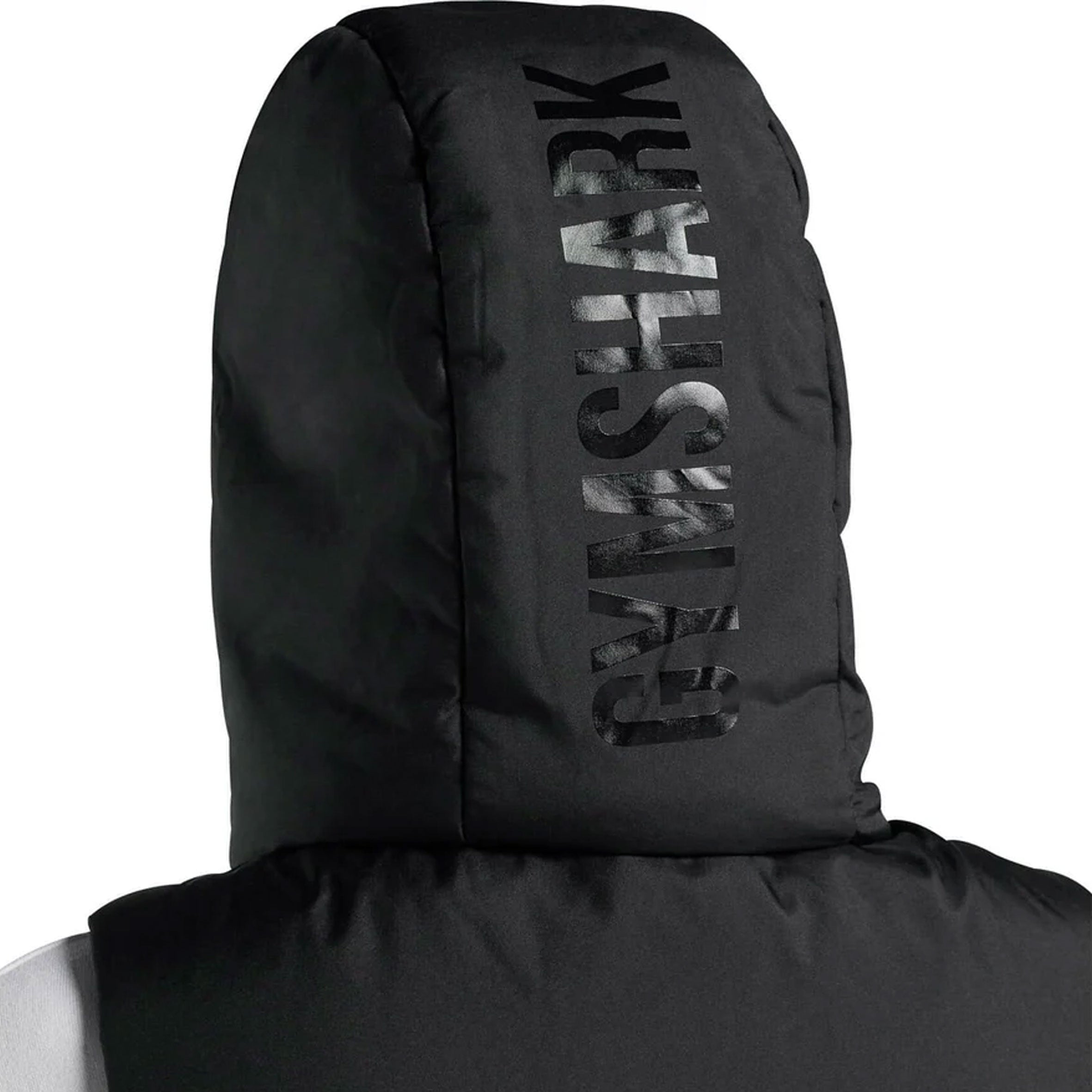 PUFFER VEST GYMSHARK - BLACK/BLACK - Gallery 4