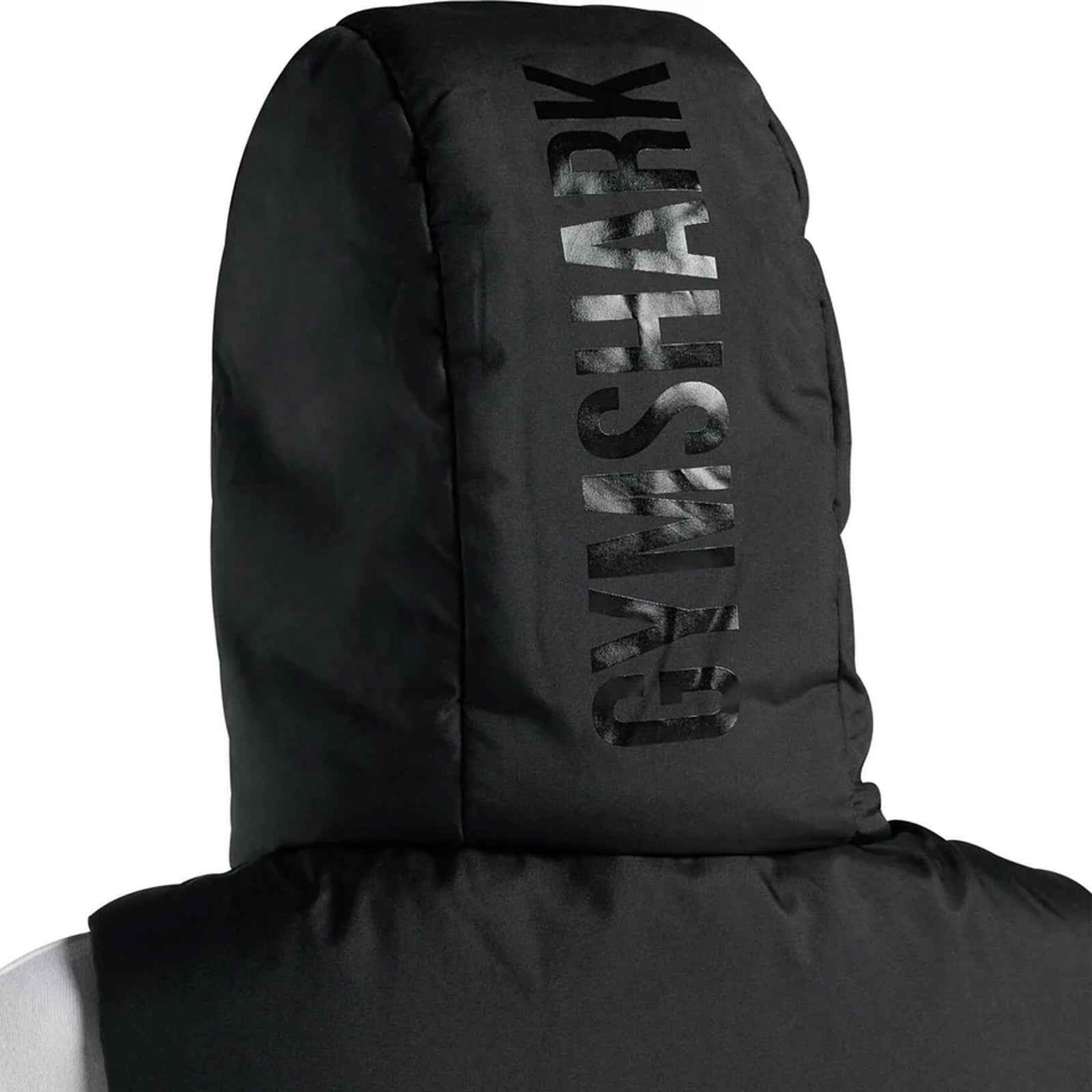 PUFFER VEST GYMSHARK - BLACK/BLACK - Image 4