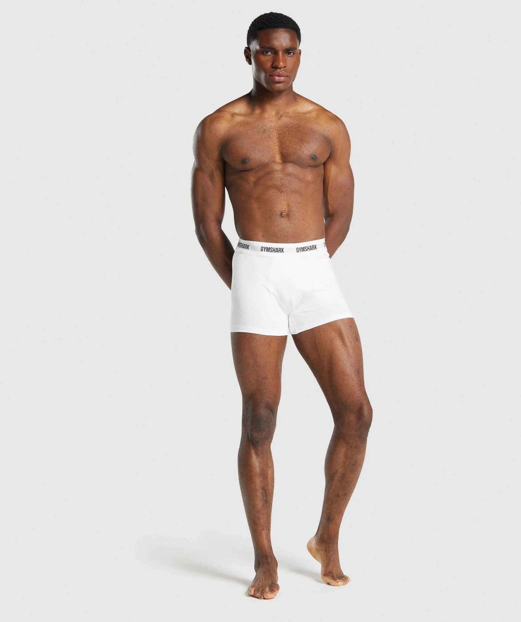 Gymshark Boxer 1 unidad - White - Gallery 4