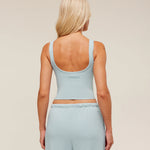 Waffle Cropped Tank - Thumbnail 2