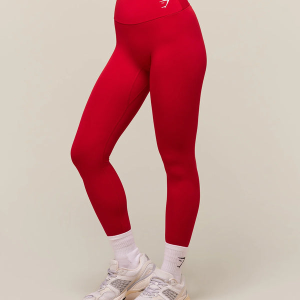 Gymshark Training Leggins - Red