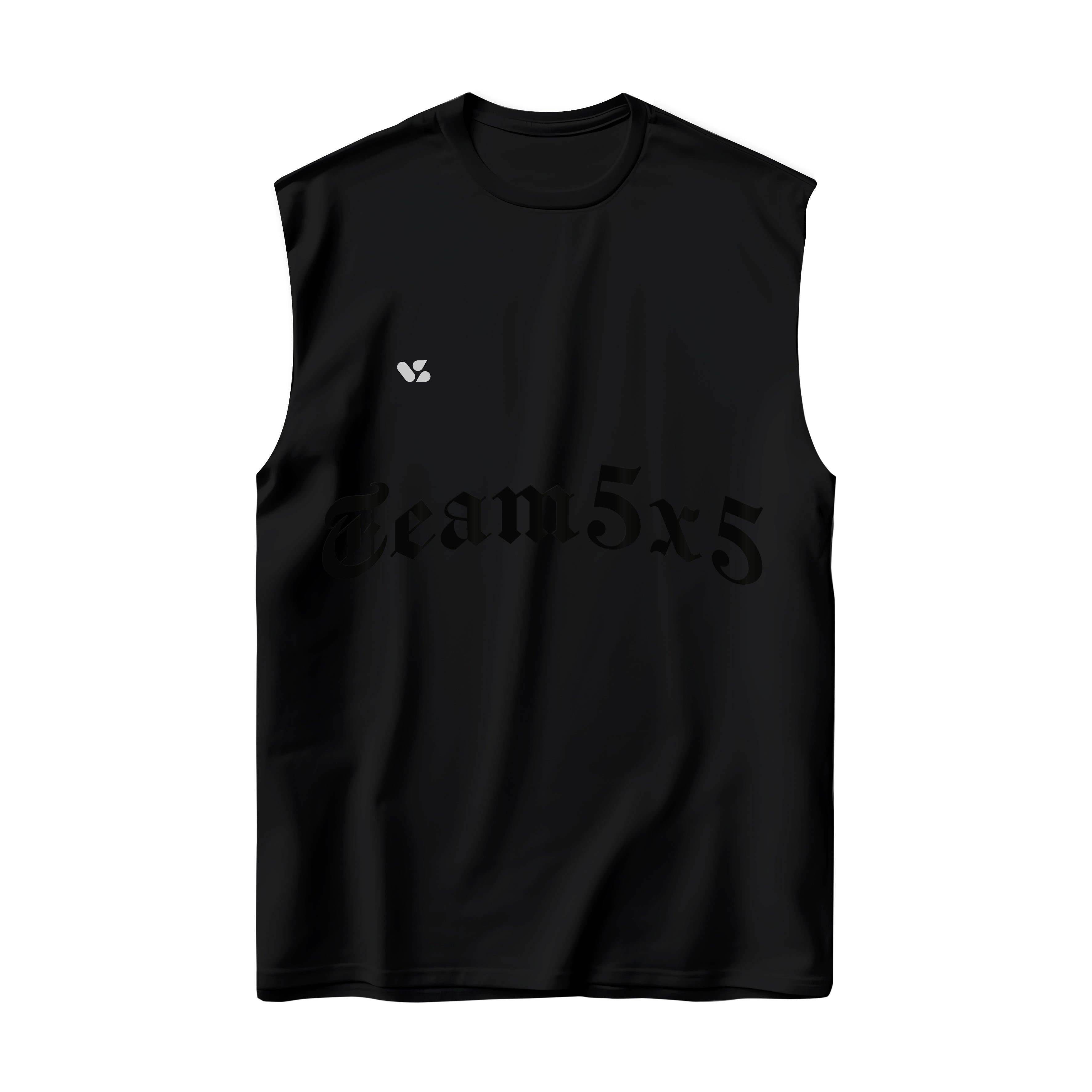001 TANK 5X5 BLACK/BLACK - Gallery 1